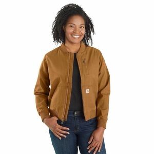 Carhartt Women's Tan Bomber Jacket